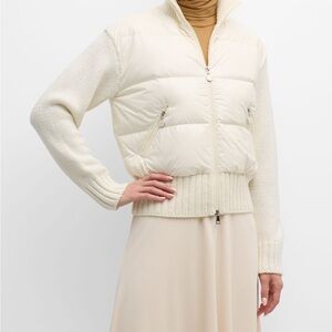 Moncler Women's Ivory Puffer Jacket
